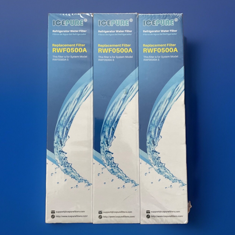 IcePure RWF0500A Refrigerator Water Filter - 3 Pack
Sealed